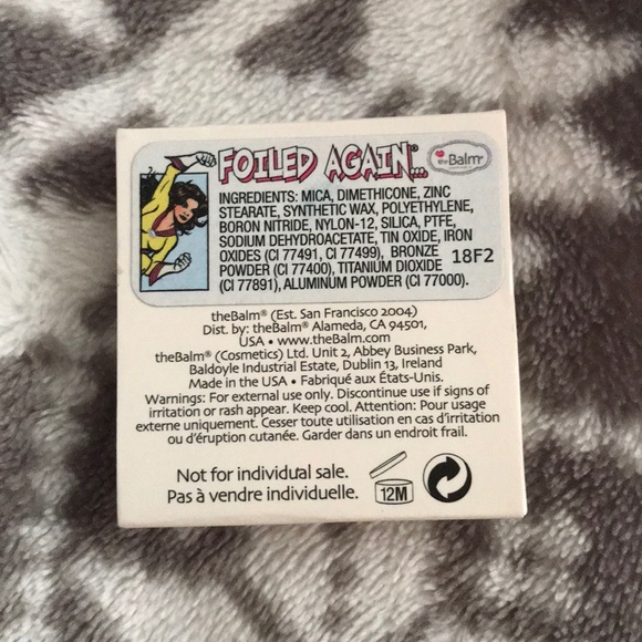 Foil Eyeshadow by the Balm cosmetics (NEVER USED) - Picture 4 of 4
